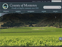 Tablet Screenshot of co.monterey.ca.us